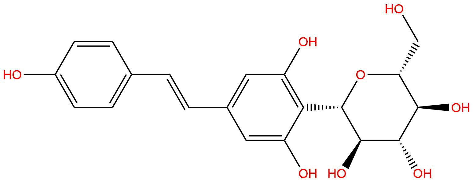 Resveratrol 12-C-β-glucopyranoside