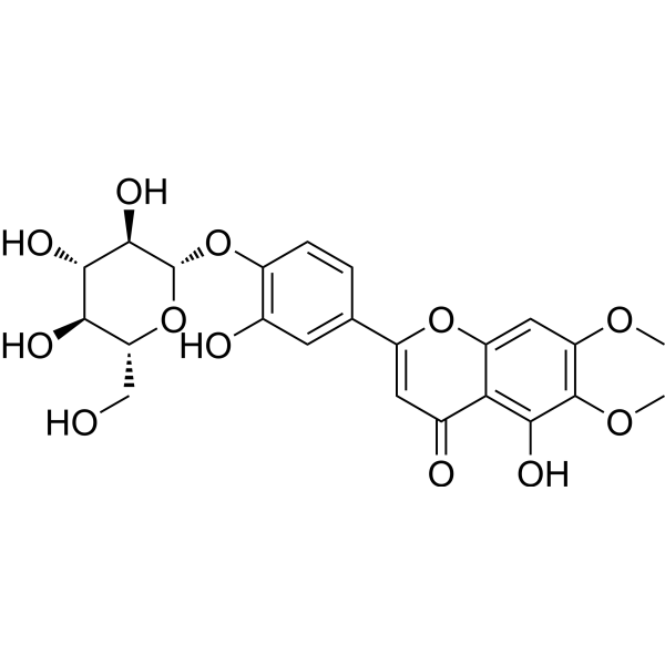 Cirsiliol 4'-glucoside
