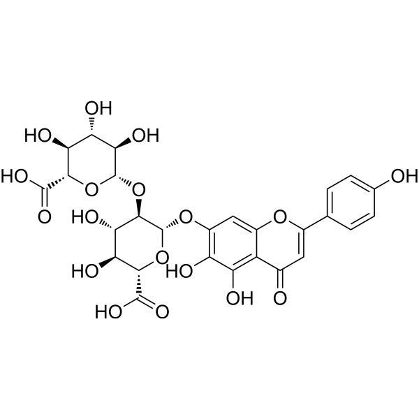 Scutellarein-7-O-diglucuronide