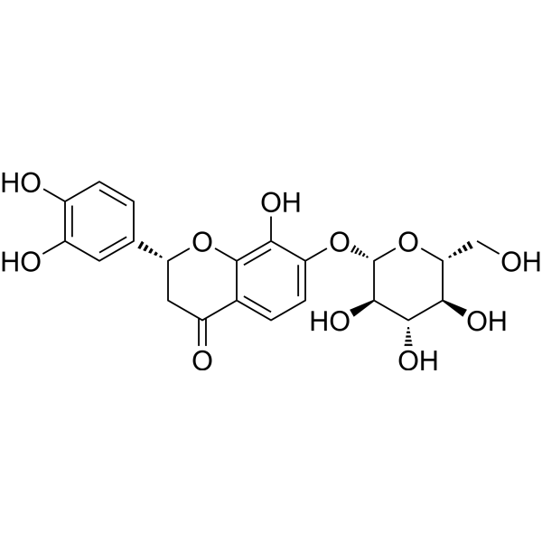 2R-3',4',8-Trihydroxyflavanone-7-O-glucoside