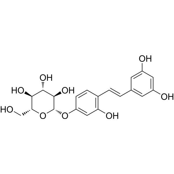 Oxyresveratrol 4'-O-β-D-glucopyranoside