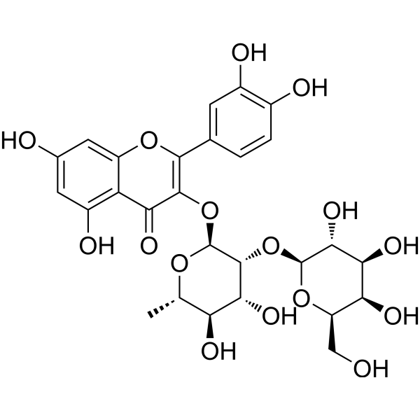 Quercetin 3-O-(6′′-caffeoyl)-β-D-galactopyranoside