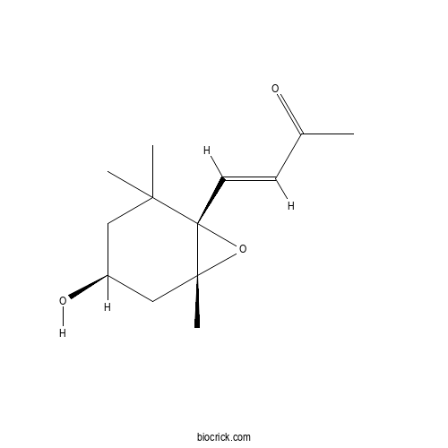 5α,6α-Epoxy-3β-hydroxymegastigm-7-en-9-one