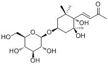 3β,5β,6α-Trihydroxy-7-megastigmen-9-one 3-O-glucoside