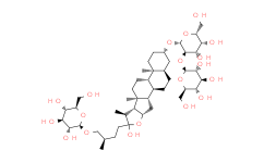 (25R)-26-O-β-D-Glucopyranosyl-22-hydroxy-5β-furost-3β,26-diol-3-O-β-D-glucopyranosyl-(1→2)-β-D-galactopyranoside