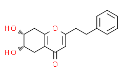6,7-Dihydroxy-2-(2-phenylethyl)-5,6,7,8-tetrahydrochromone