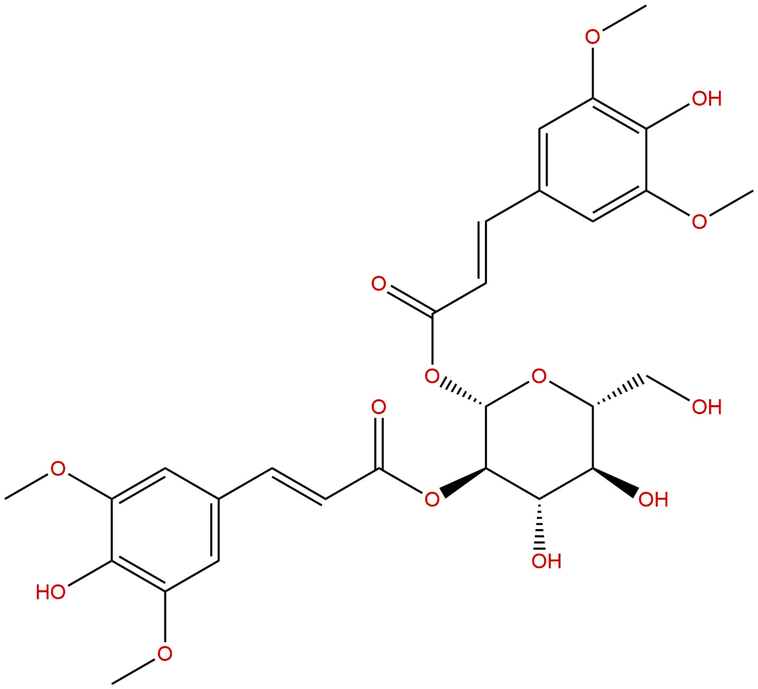 1,2-Disinapoylglucose