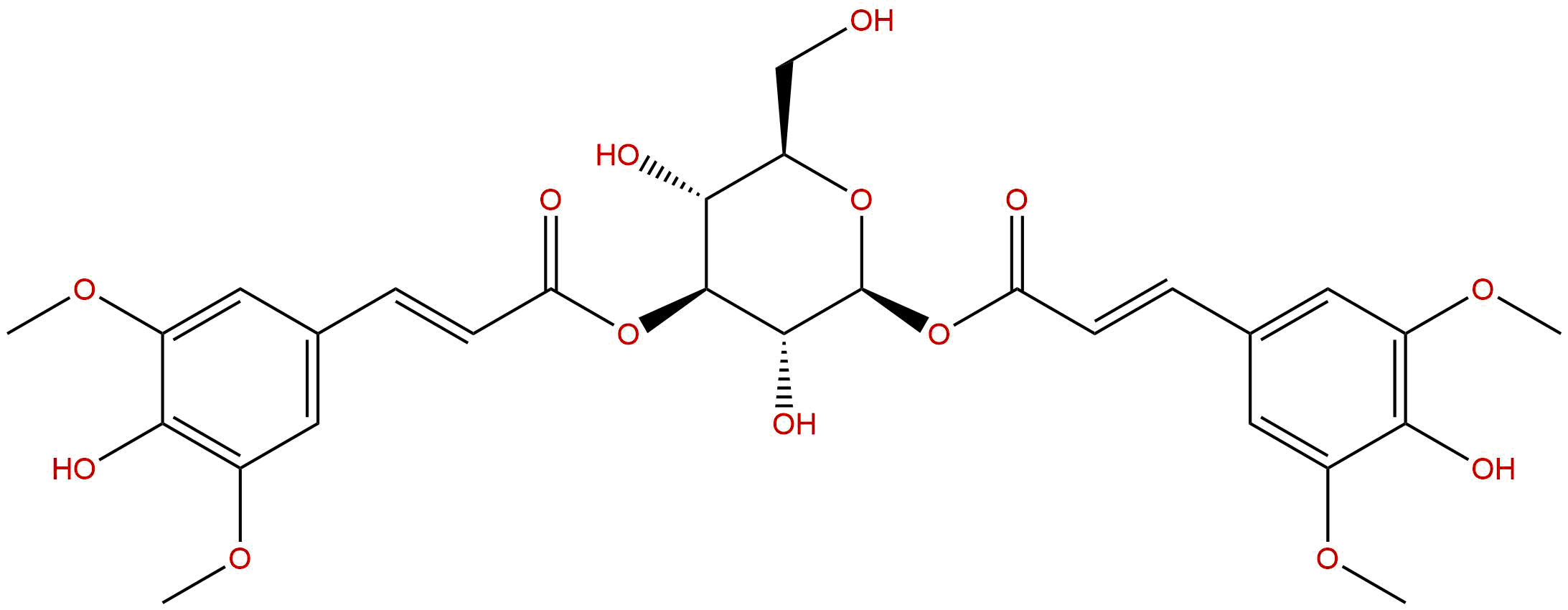 1,3-Disinapoylglucose