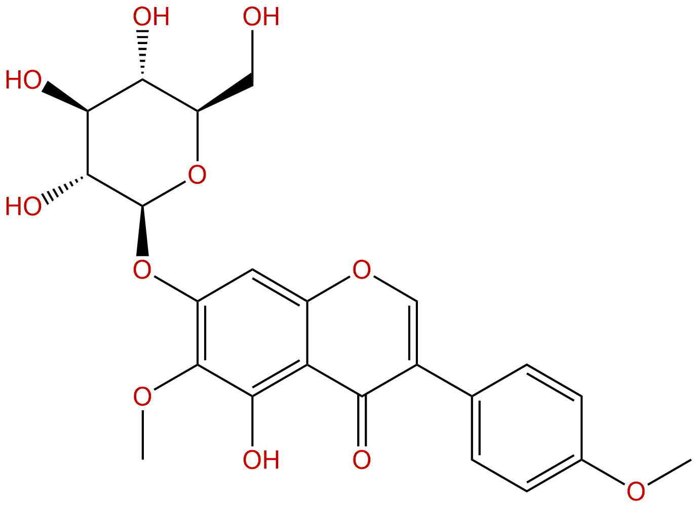 Irisolidone 7-O-glucoside