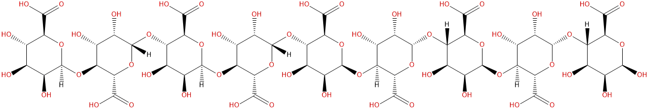 D-nonamannuronic acid nonasodium salt