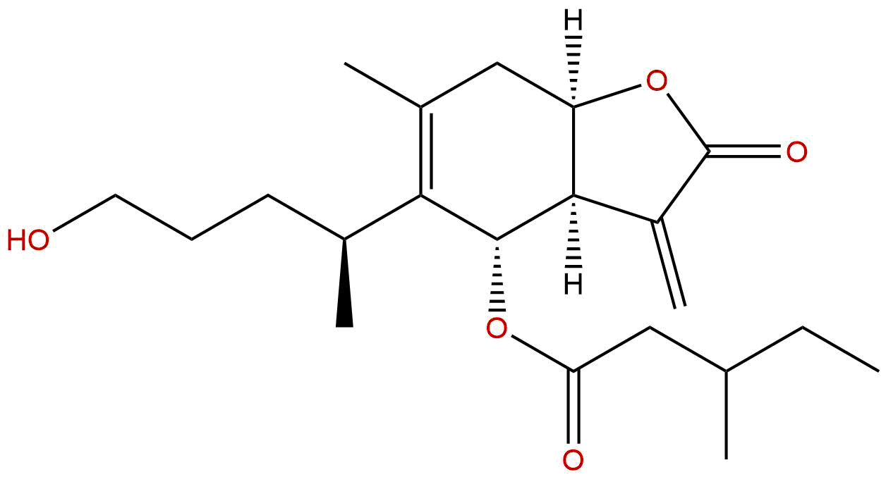 6α-(3-methylvaleryloxy)-Britannilactone