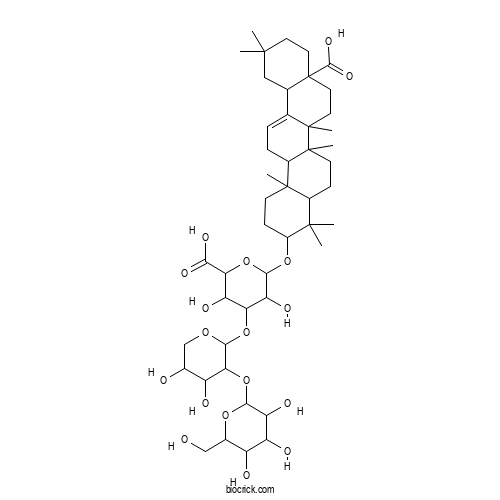 Oleanolic acid -3-O-glucosyl(1-2)xylyl(1-3)glucosiduronic acid