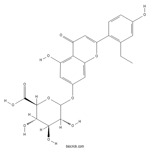 Apigenin-7-O-glucuronide-6'-ethyl ester