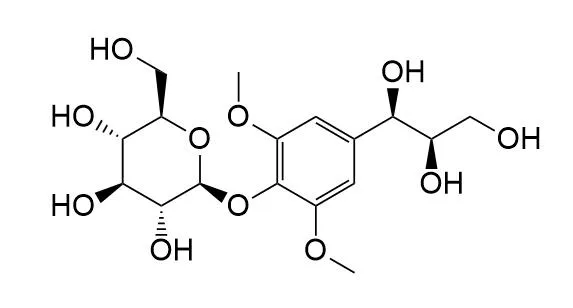  threo-1-C-Syringylglycerol 4-O-beta-D-glucopyranoside