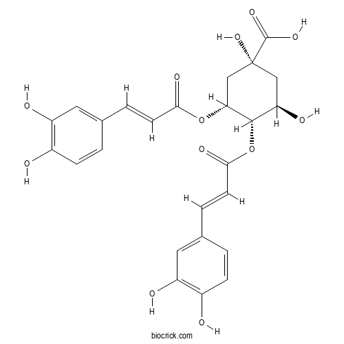 4,5-Di-O-caffeoylquinic acid 2D chemical structure