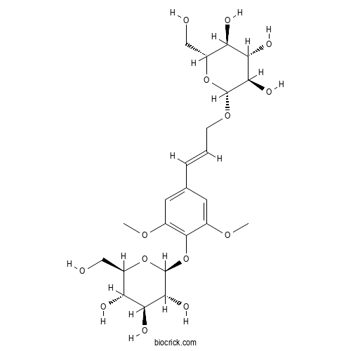 Isosyringinoside 2D chemical structure