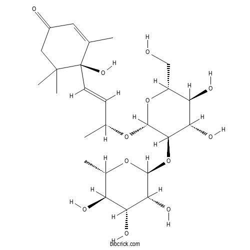 Zizyvoside I 2D chemical structure