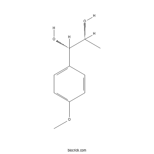 erythro-Anethole glycol 2D chemical structure