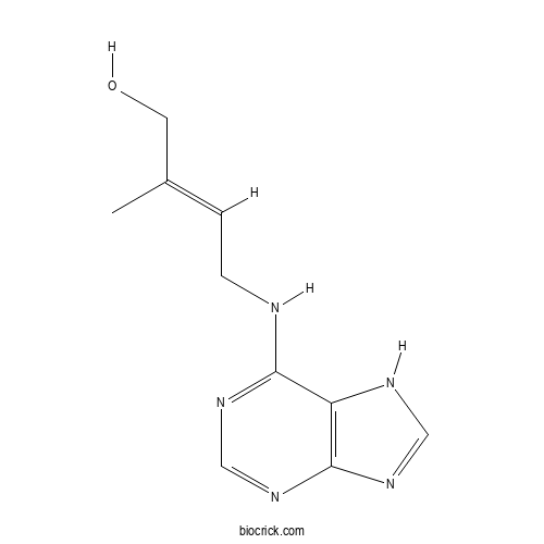 Zeatin 2D chemical structure