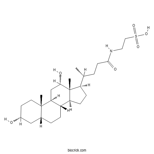Taurodeoxycholic acid 2D chemical structure