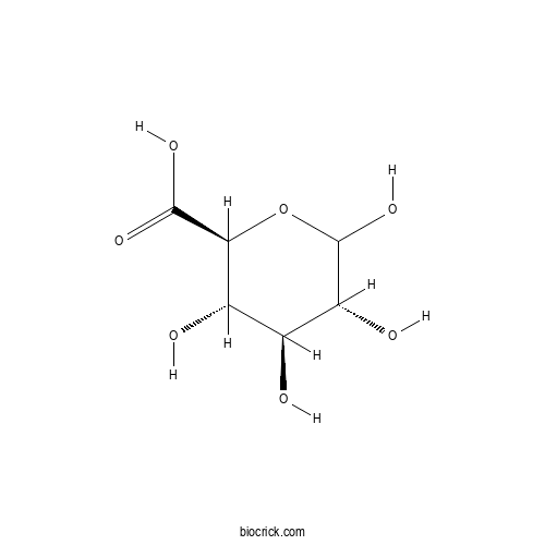 D-Glucuronic acid 2D chemical structure