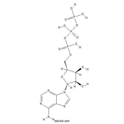 Adenosine triphosphate 2D chemical structure