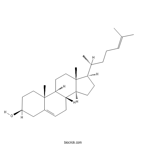 Desmosterol 2D chemical structure