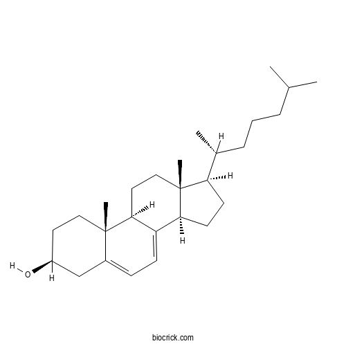 7-Dehydrocholestero 2D chemical structure