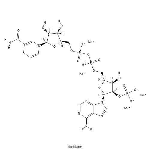 NADPH tetrasodium salt 2D chemical structure