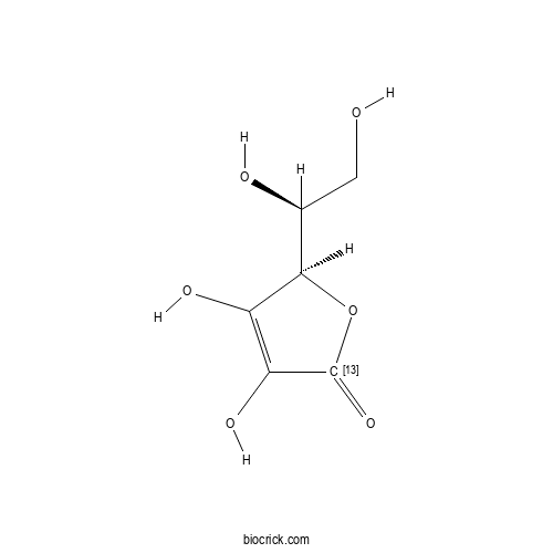 L-Ascorbic-1-13C acid 2D chemical structure