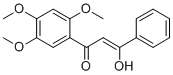 &beta;-Hydroxy-2',4',5'-trimethoxychalcone 2D chemical structure