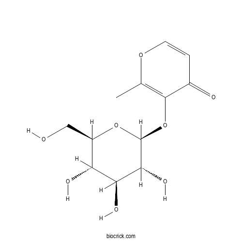 Maltol glucoside 2D chemical structure