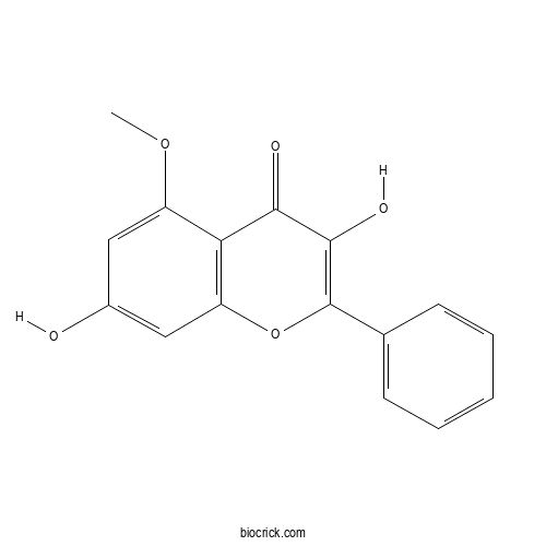 Galangin 5-methyl ether 2D chemical structure