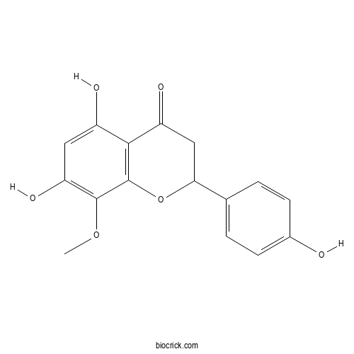 8-Methoxynaringenin 2D chemical structure