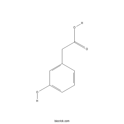 3'-Hydroxyphenylacetic acid 2D chemical structure