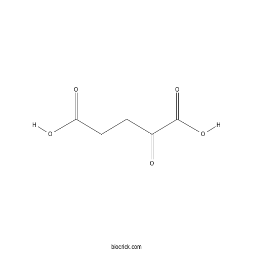 2-Oxoglutaric acid 2D chemical structure