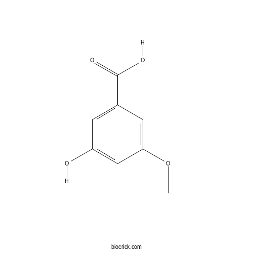 3-Hydroxy-5-methoxybenzoic acid 2D chemical structure