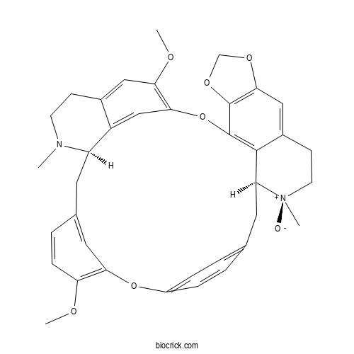 Cepharanthine 2'-&beta;-N-oxide 2D chemical structure