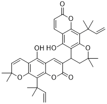 Bisnorponcitrin 2D chemical structure