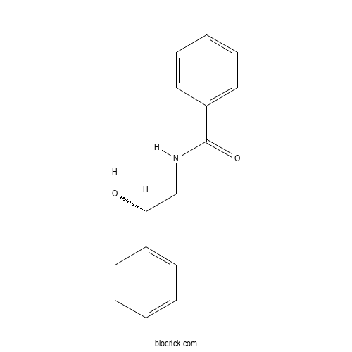 N-(2-Hydroxy-2-phenylethyl)benzamide 2D chemical structure