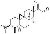 Cyclosuffrobuxine K 2D chemical structure
