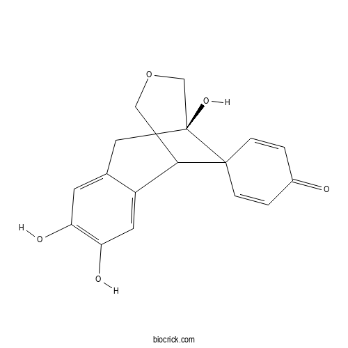 7,10-Dihydroxy-11-methoxydracaenone 2D chemical structure