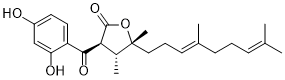 O-Demethylfukanedone A 2D chemical structure