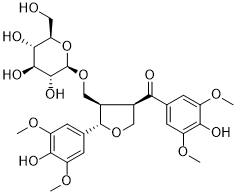 Aketrilignoside B 2D chemical structure