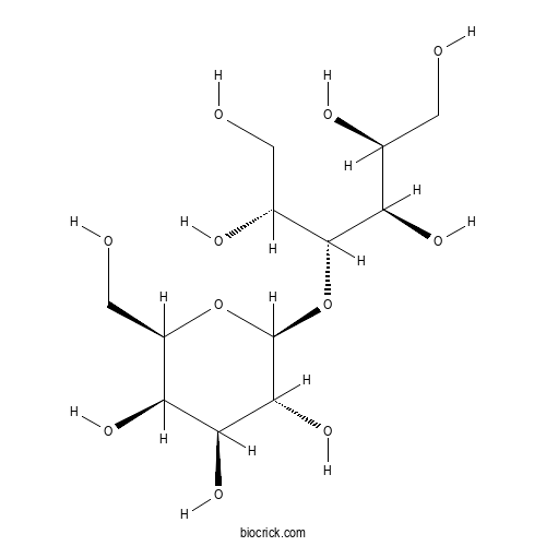 Lactitol 2D chemical structure