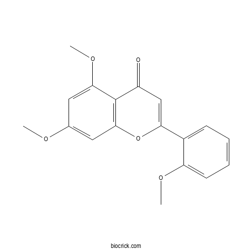5,7,2'-Trimethoxyflavone 2D chemical structure