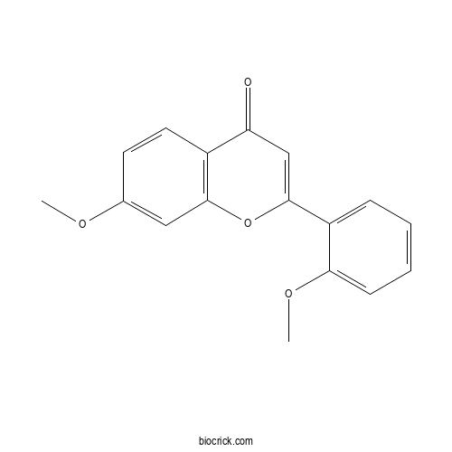 7,2'-Trimethoxyflavone 2D chemical structure