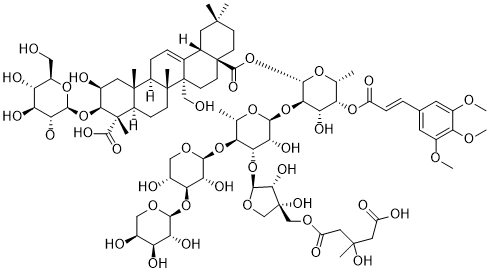 Onjisaponin Fg 2D chemical structure