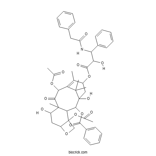 N-Debenzoyl-N-phenylacetylpaclitaxel 2D chemical structure