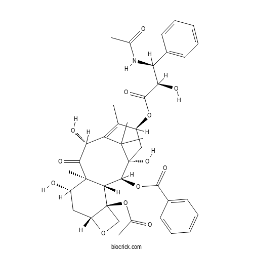 N-Acetyl-10-deacetyl-N-debenzoylpaclitaxel 2D chemical structure